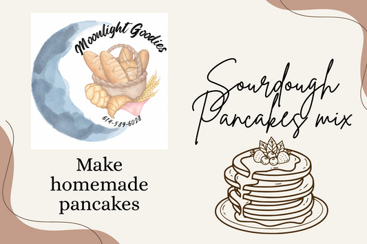Sourdough pancakes mix
