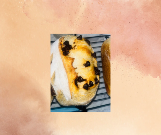 Chocolate chips sourdough bread full size